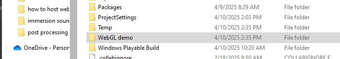 Completed build